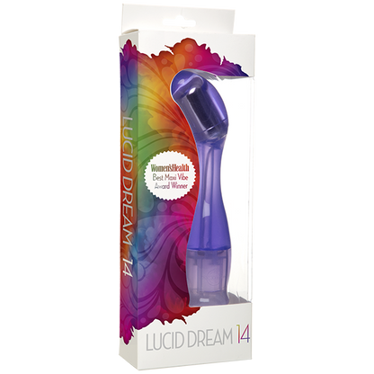 Lucid Dream No 14 Multi-Speed Waterproof G-Spot Vibrator - Purple