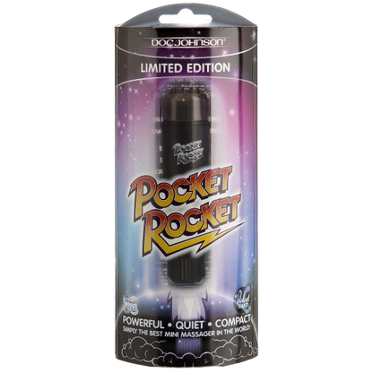 Pocket Rocket Limited Edition Black Massager