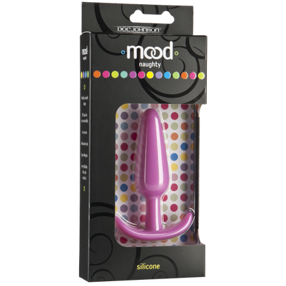 Mood Naughty Medium Pink Silicone Butt Plug