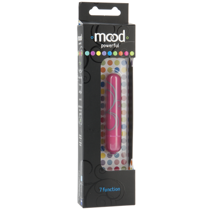 Mood Powerful 7 Function Small Bullet Vibrator Pink