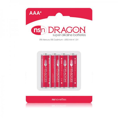 Dragon Alkaline Batteries Size AAA 4 Pack