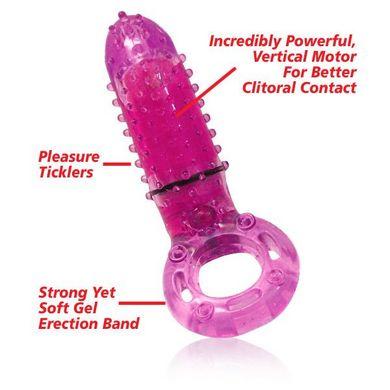 O Yeah Super-Powered Vertical Vibrating Ring-Assorted Colors