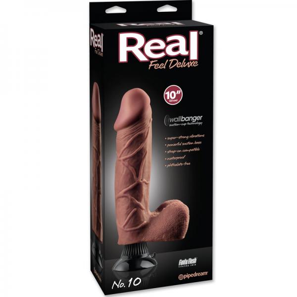 Real Feel Deluxe No 10 10 inches Brown Vibe