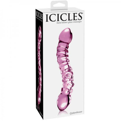 Icicles No. 55 Pink Glass Massager