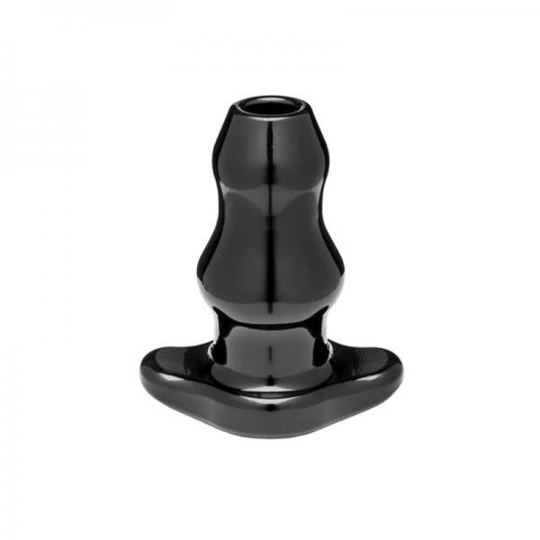 Double Tunnel Plug Black Medium