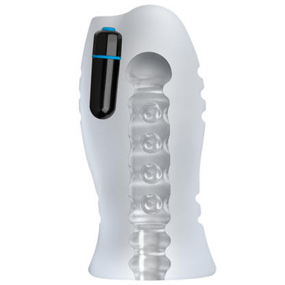 Optimale Vibrating Stroker Massage Beads Frost