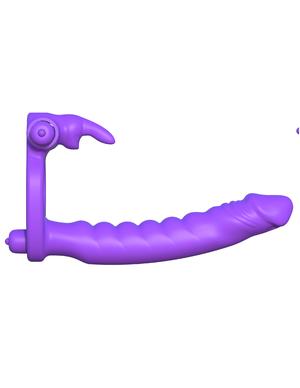 Fantasy C-Ringz Silicone Double Penetrator Rabbit