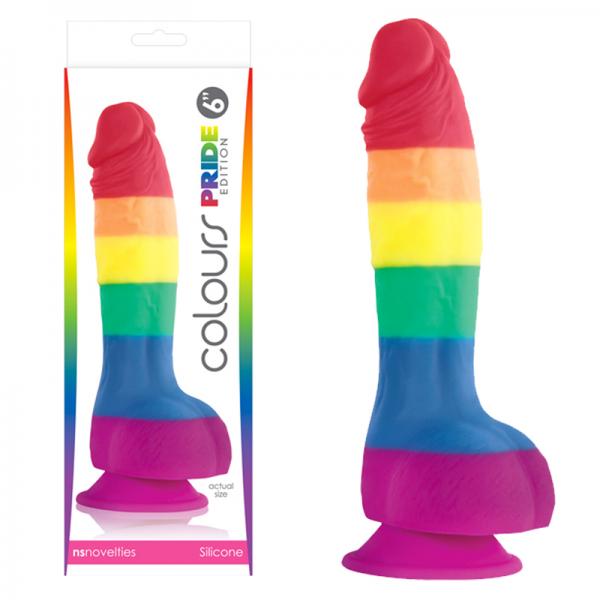 Colours Pride Edition 6 inches Dong Rainbow