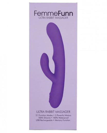 Femmefunn Ultra Rabbit Vibrator Purple