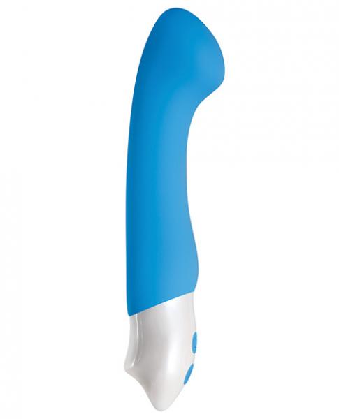 Tempest G Silicone Rechargeable G-Spot Vibrator Blue